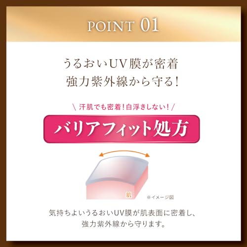 Skin Aqua Super Moisture Barrier UV-Gel 100g (mit Hyaluronsäure eng anliegender Schutz LSF50+PA++++ hoch wasserresistent wasserdicht)