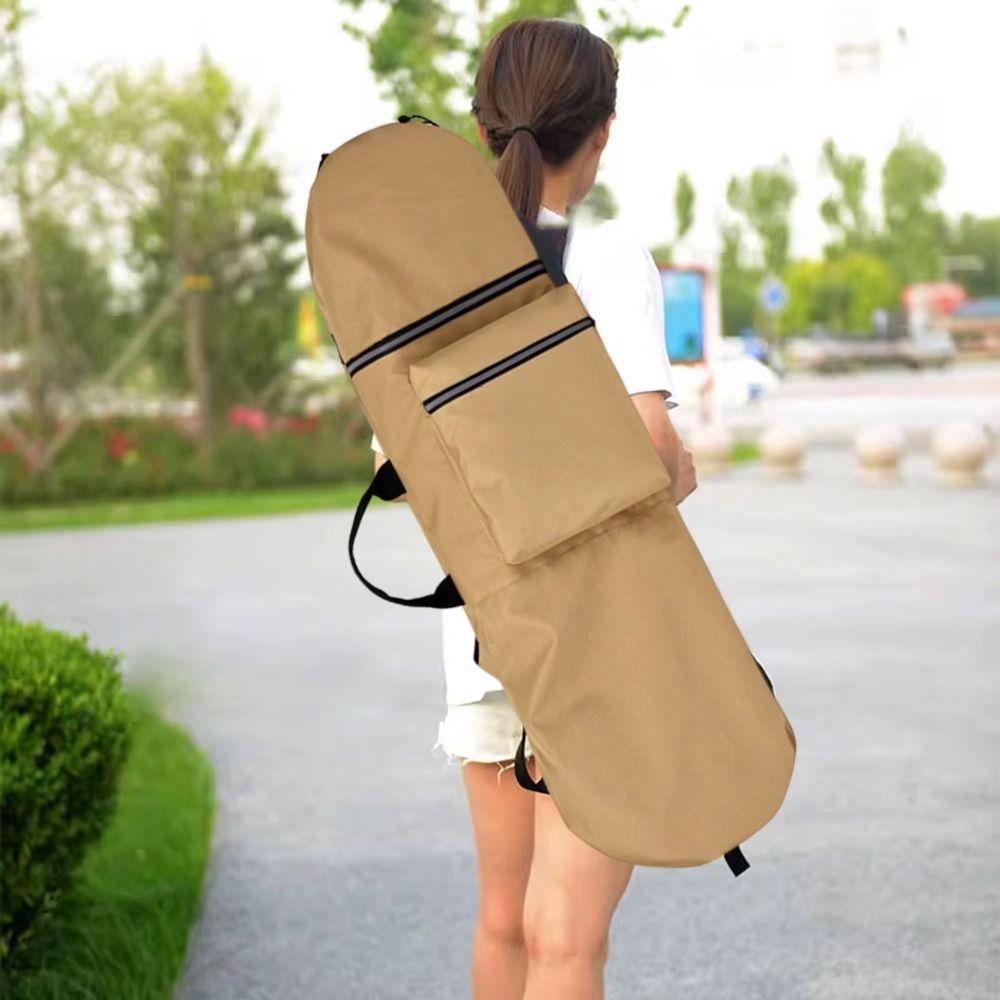 Drawstring Closure Skateboard Carry Pouch Shoulder Bag Skateboard Backpack  Skateboard Accessories