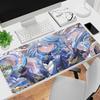 Genshin Impact Furina Anime Game Mouse Pad Kawaii Gaming Accessories Large NonSlip Keyboard Mat For Pc Laptop Office 900x400