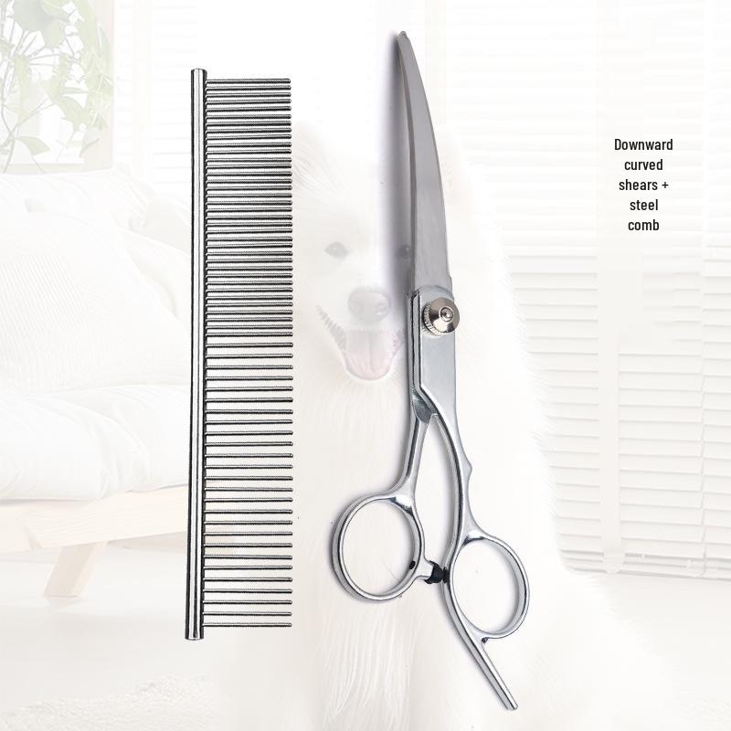 Pet Grooming Scissors Set: Professional Thinning & Cutting Tools for Dogs