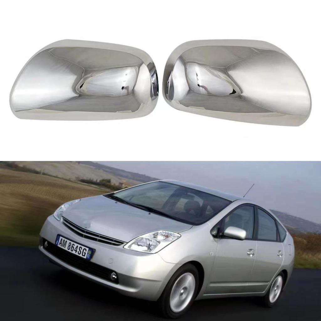 Fits 03-08 Toyota Prius Rearview Mirror Cover Frame - Prius 20 Series Reflector Decor.