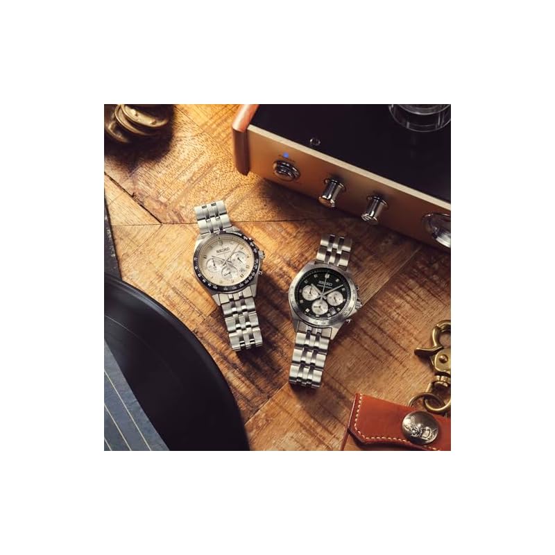 [Seiko Watch] SEIKO SELECTION SBTR047 S Series Men's Watch, Battery-Powered Quartz, Stopwatch Function, Tachymeter, Date Calendar, NEO VINTAGE Design,