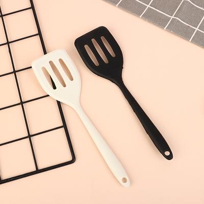 1Pc Small Integrated Silicone Frying Shovel Cooking Steak Frying Shovel Kitchen Frying Egg Fried Fish Shovel Cooking Tool