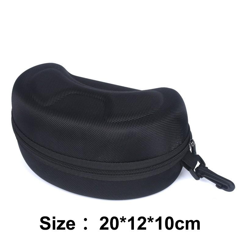 1PC Ski Snowboard Goggles Box Hard EVA Portable Protection Carrying Case Water Resistant Shockproof Shell Ski Accessories