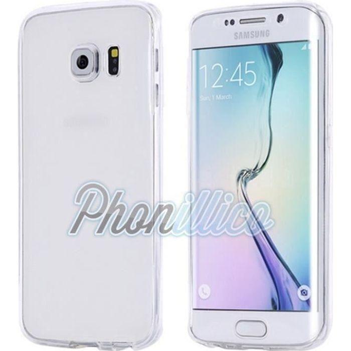 Case - Phonillico - Samsung Galaxy S7 Edge - TPU Silicone - Transparent - Ultra Slim
