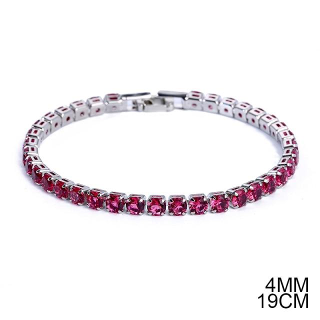 New Fashion Luxury 925 Sterling Silver Tennis Women's Bracelets Bangle for Women Christmas Gift Jewelry