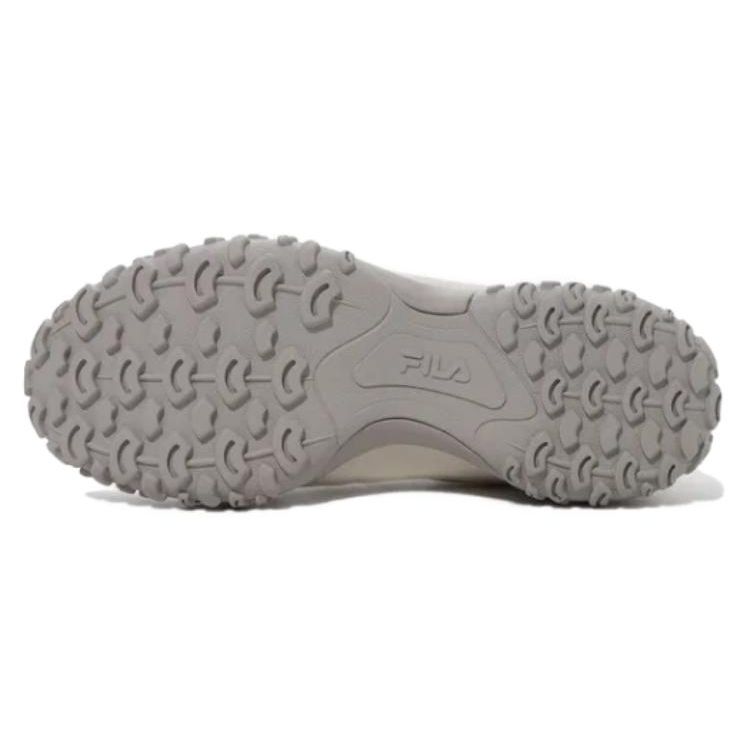Fila ECHAPPE Comfortable Versatile Shock-Absorbing Breathable Low-Top Running Shoes Unisex Sneakers Gray 1XM02347G920