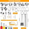 Clay Cutters 169 Pcs Clay Earring Cutters Jewelry Making  Clay Cutter Mini Cookie Cutter Shapes Set
