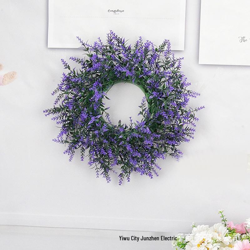 Eucalyptus Garden Wreath: Christmas & Wedding Hanging Ornament for Doors