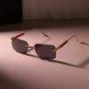 Occhiali da Sole Quadrati Classici Vintage Per Donna Uomo Retro Eleganti Minimalisti Moda Femminile Maschile