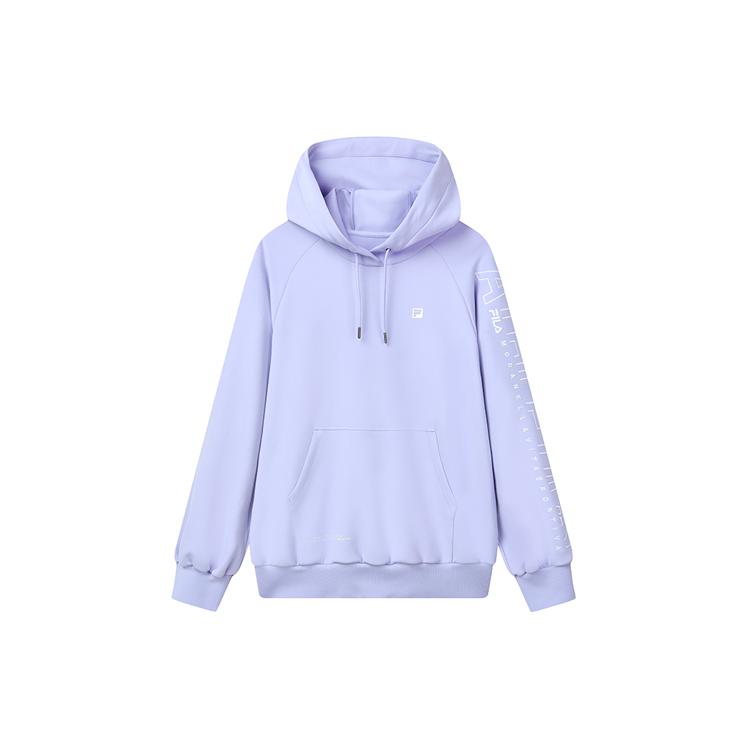 New FILA Athletics Sweatshirts Women's Butterfly Purple A11W131242F-PU