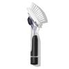 One-Push Dish Brush, Non-Scratch, Detergent-Holding Brush for Dishes, Pots, and Pans, 12361700