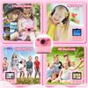Kids Camera Instant 1080P HD Dual Lens Selfie Digital Camera for Girls Boys Christmas Birthday Gifts Toys With 32G Print