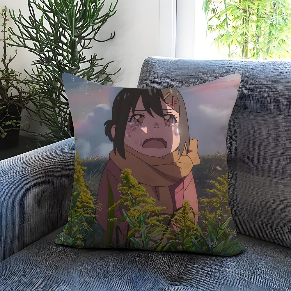 Popular Ssuzumeing Cushion Cover Comfortable Reversible Pillow Cover Ideal for Car Sofa Bedroom Beyond