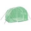 VidaXL Greenhouse with Green Steel Frame 6 M² 3x2x2 M, Polytunnel, Cold Frame, Tomato Greenhouse, Garden Greenhouse, 364077