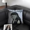 Famous Rapper AAsen Cool Cushion Cover Natural Linen Organic Fabric DoubleSided Printing Sofa Home Decor Gift Pillow Case