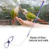 Fiber Adjustable Soft Bird Harness for Pet Parrot Outdoor Training and Playing