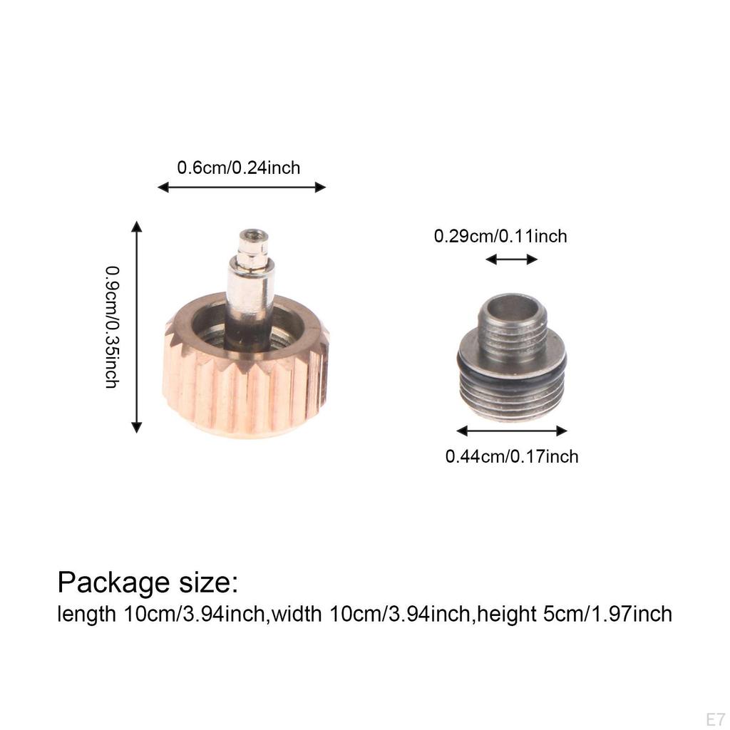 Watch Crown Accessories 7mm Lightweight Portable Parts with Long Stem Repairing Tool