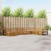 Outdoor Sofa Set 8 Pcs Natural Solid Acacia Wood