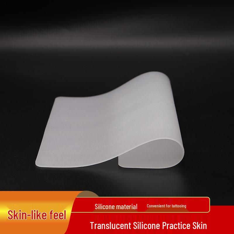 Translucent Silicone Practice Skin for Eyebrow, Eye, and Lip Embroidery