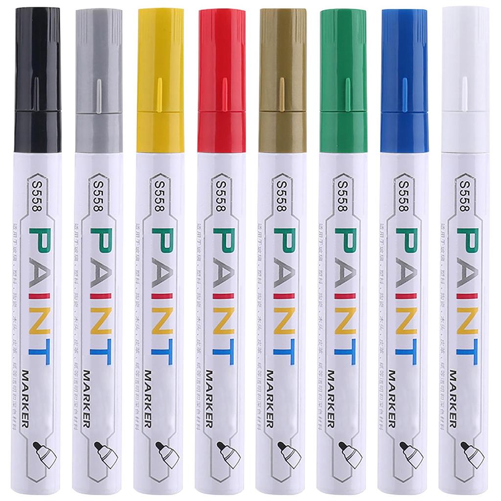 10 pcs Dual-Tip Filzstift Marker Pen Stifte Wasserdicht Marker Stift Schwarz