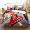 Relay Race Car Game Duvet Cover Set UK Single Double Queen US Twin Full King Size Bed Linen Set Duvet Cover Bed Set Quilt Cover