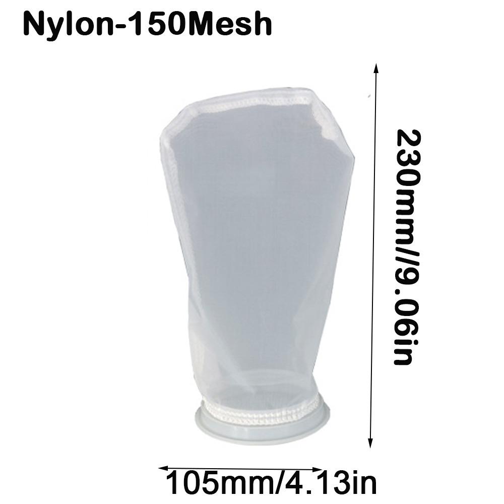 Washable Reusable Fish Tank Water Sump Filters Bag Marine Filter Bag  Fish Tank Filtration System