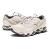 Mizuno Wave Prophecy LS Pacchetto Nomad Scarpe da Ginnastica Unisex Crema Argento-Bianco Nuvola-Sabbia D1GA238701