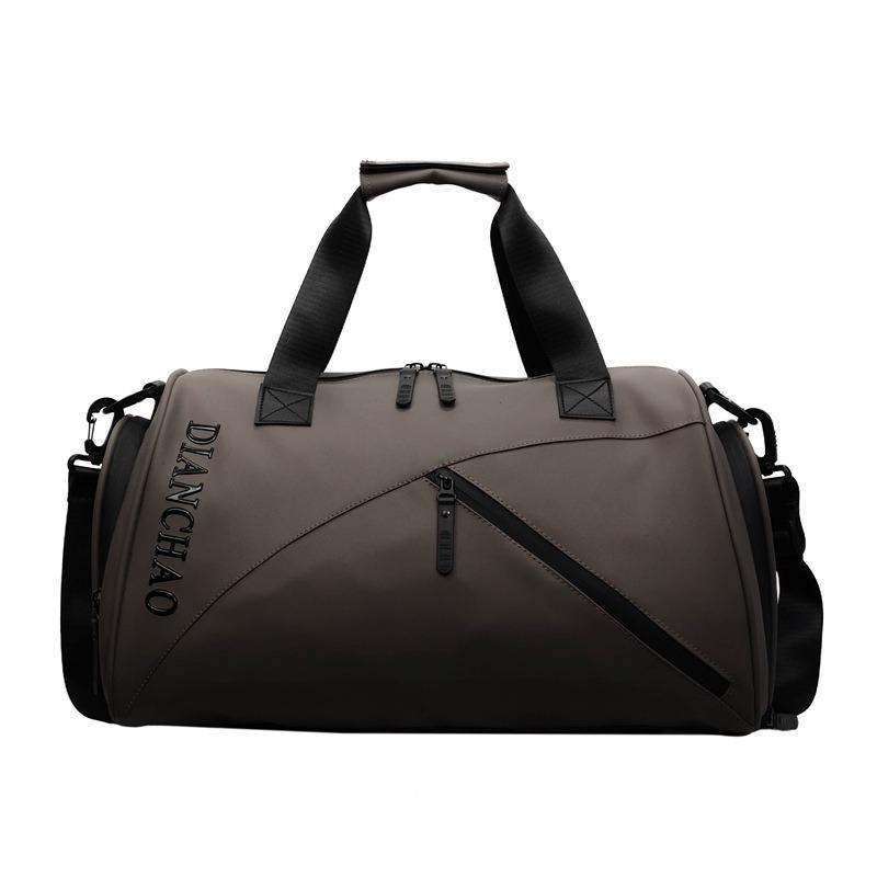 Spring New Short Distance Travel Bags Dry-wet Separation Large Capacity Unisex Sports Fitness Bag Simple Solid Color Breathable Portable Duffel Bags