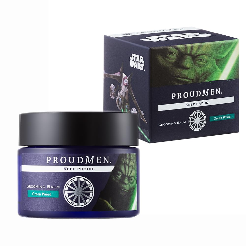 Proud Men Star Wars Design Grooming Balm GW 40g Green Wood Scent (Yoda)