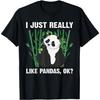 Funny Panda Design For Men Women Boys Girls Panda Bear Lover T-Shirt