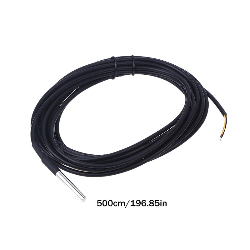 1Pcs Ds18B20 Waterproof Thread Temperature Probe Temperature Sensor Stainless Steel For Arduino