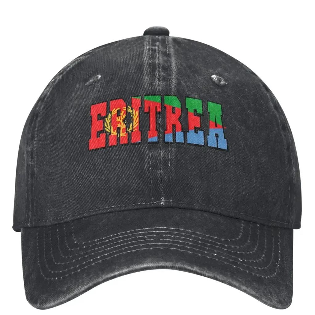 Eritrea Country Flag Baseball Cap Typography Classic Tenni Skate Hot Sale Trucker Dad Hat Unisex Men Sun Protection Baseball Cap