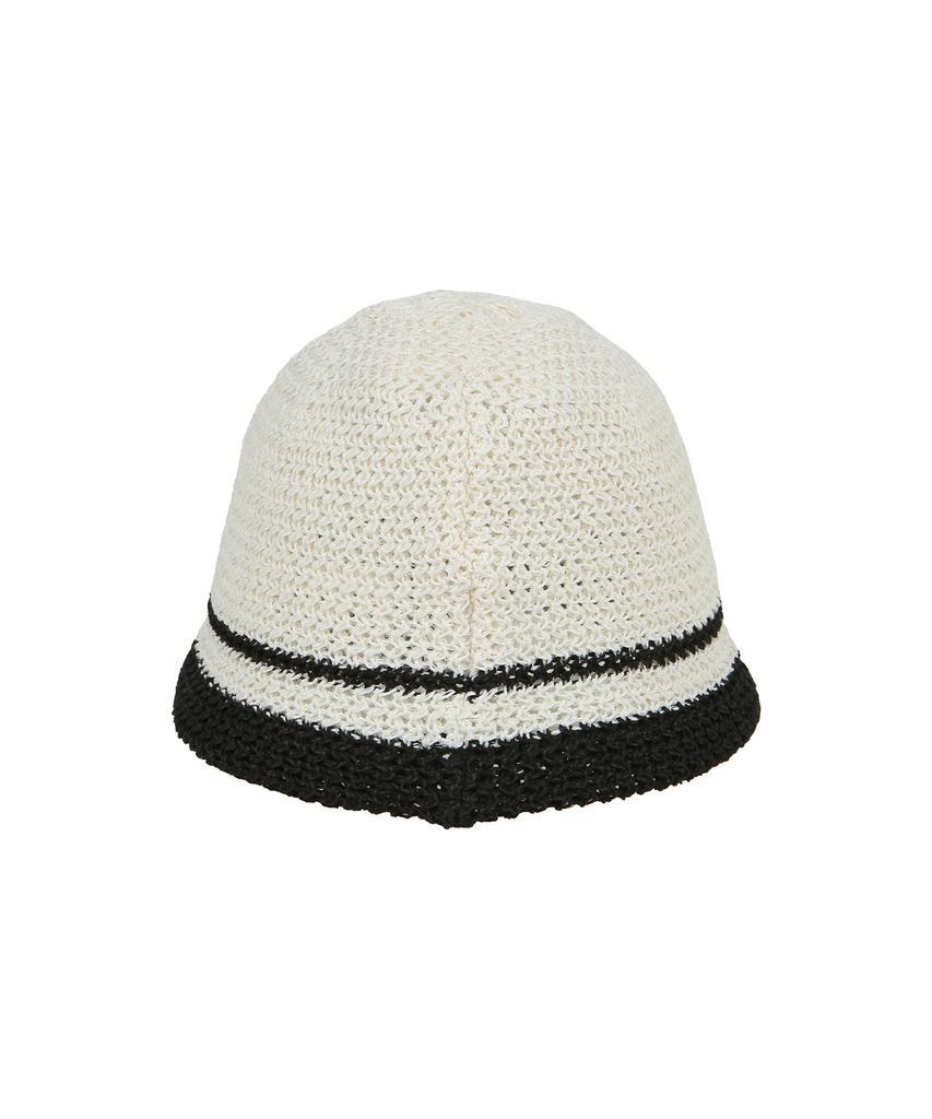 COMONINOZ [Cn]Two Stripe Hat [Ivory]