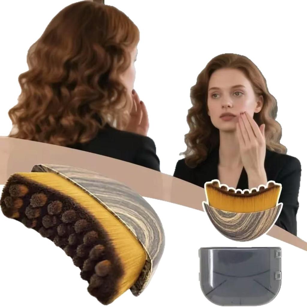 New Lymphatic Drainage Brush Face Contour Massage Brush for Eye Neck Body Crescent Shape
