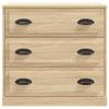 Maison Exclusive - Buffets 2 pcs chêne sonoma bois d'ingénierie