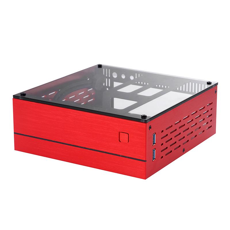 XQBOX A01 HTPC ITX Mini Chassis: Compact Horizontal Industrial Control Case