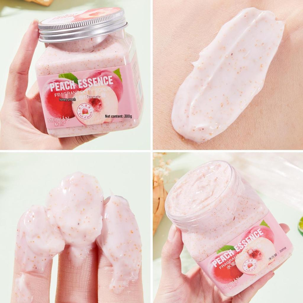 Meidian Fruchtiger Duft Hautpflege Badesalz Peeling für Körper, Hände und Füße - Große Kapazität