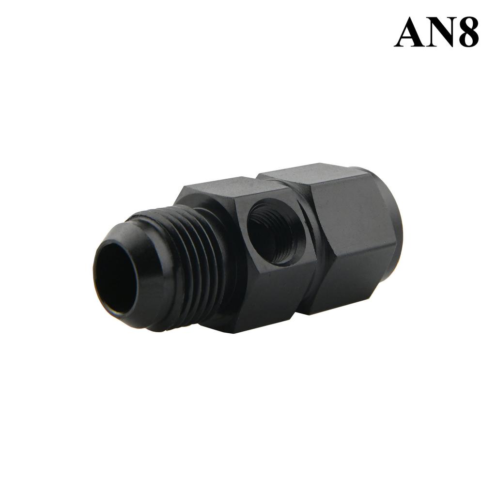 Male to Female Fitting AN4 AN6 AN8 AN10 AN12 1/8″ NPT Gauge Port Fuel Pressure Sensor Take off Flare Adaptor Hose Pipe Connector