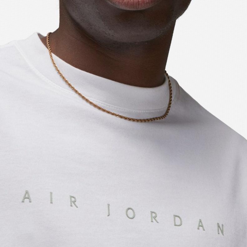 Air Jordan x Union T-Shirt 'White Grey Haze' Men's DV7343-100