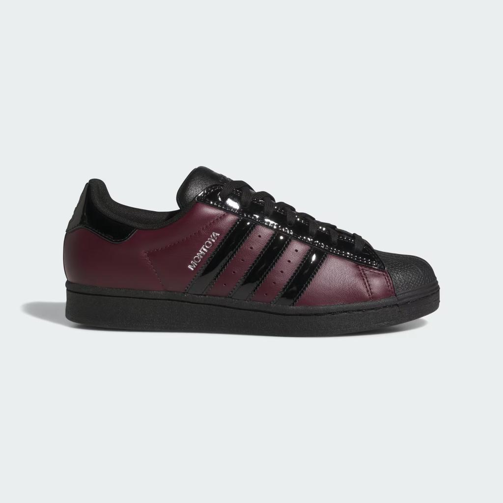KI6735 Marcos Montoya A Adidas Superstar ADV Maroon/Core Black (Men's)