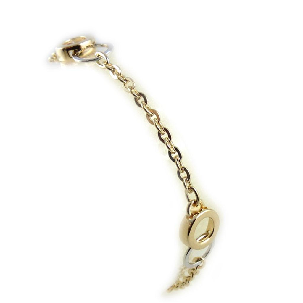 Altesse [L1736] - 2-tone 'Choreography' Gold-plated Bracelet