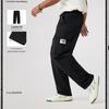 Li Ning Daily Prosperity Series Comfortable Casual Simple Straight Loose Fit Knit Sports Pants Men Bottoms Black AKXV141-2