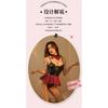 Sexy Lingerie Student One-piece Seduction Sexy Passion Bunny Patent Leather Uniform Skirt Suit Campus JK Suit