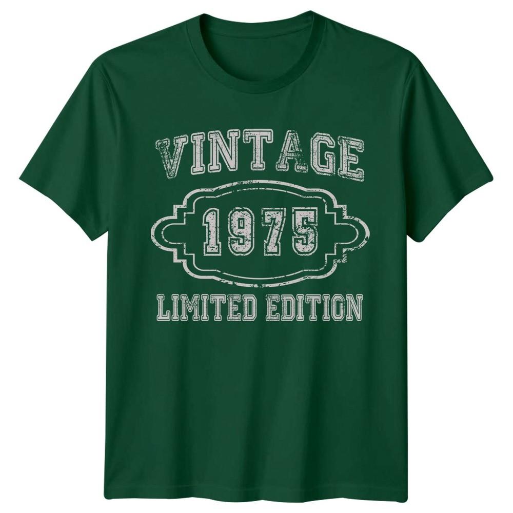 Vintage 1975 Limited Edition 51st Birthday Unisexs TShirt a S