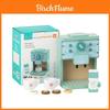Wooden Childrens Pretend Play Coffee Machine Toy For Kids Ages 3 To 6 Educational Kitchen Set