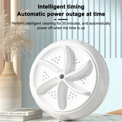 Mini lavatrice ad ultrasuoni automatica turbo lavatrice portatile dormitorio piccolo secchio