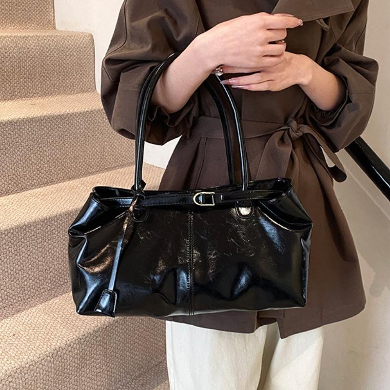 Vintage Handtasche für Damen Große Kapazität 2026 Neue Unterarm-Pendeltasche Mode Damen Lässig Einzelne Schulter-Tragetasche Handtaschen