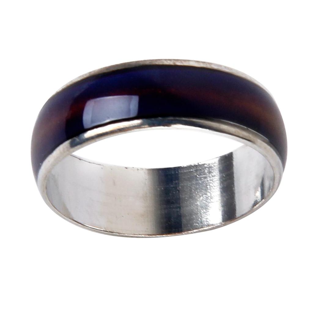 Kids Children Emotion Feeling Mood Body Temperature Color Changeable Funny Magic Ring Gift US Size