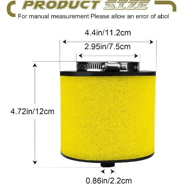 TRX 300 Air Filter For Honda Fourtrax 300 Foreman 450 TRX 300 TRX300FW TRX 400 TRX400FW Foreman 400 TRX 450 TRX450FM TRX450S TRX450FE TRX450ES